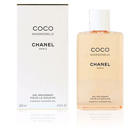 chanel mademoiselle duschgel|chanel foaming shower gel.